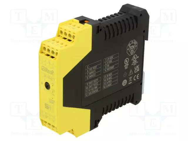 AUTOMAATIOTURVAKYTKIN - 24VDC - DIN-KISKOLLE - SR SELECT - Turvakytkimet - säätömoduulit - 1330941 - 1