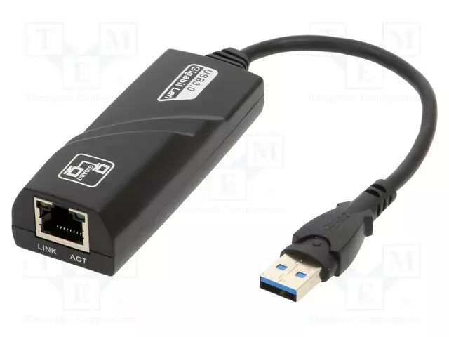 USB ADAPTERI ETHERNETILLE - RJ45-PISTORASIA,USB A-PISTOKE - Tietokonetarvikkeet - muut - AK-AD-31 - 1