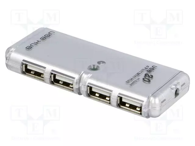USB HUB - USB A-PISTORASIA X4,USB A-PISTOKE - USB 2.0 - PNP - 0,06M - Tietokonetarvikkeet - muut - HUB01 - 1