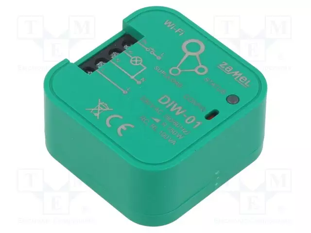 VALOHIMMENNIN - SMART HOME - RASIA-ASENNUS - 230VAC - IP20 - SUPLA - -10÷55°C - Rakennusautomatiikka - DIW-01 - 1