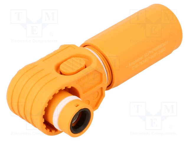 LIITIN: VIRTA- DC - NAARAS - SURLOK PLUS - 200A - 1,5KV - PIN: 1 - JOHTOON - DC liittimet - SLPHPB50BSO1 - 1