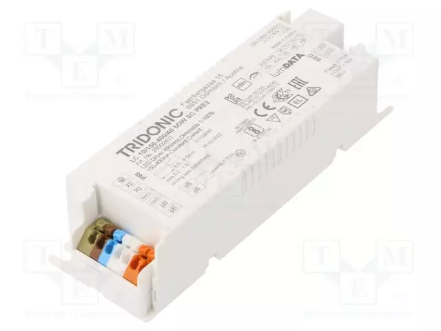 VIRTALÄHDE: IMPULSSI - LED - 10W - 15÷40VDC - 150÷400MA - 198÷264VAC - LED teholähteet - 28002411 - 1