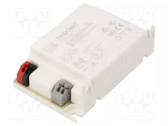 VIRTALÄHDE: IMPULSSI - LED - 20W - 40÷54VDC - 350MA - 198÷264VAC - IP20 - LED teholähteet - 87500631 - 1