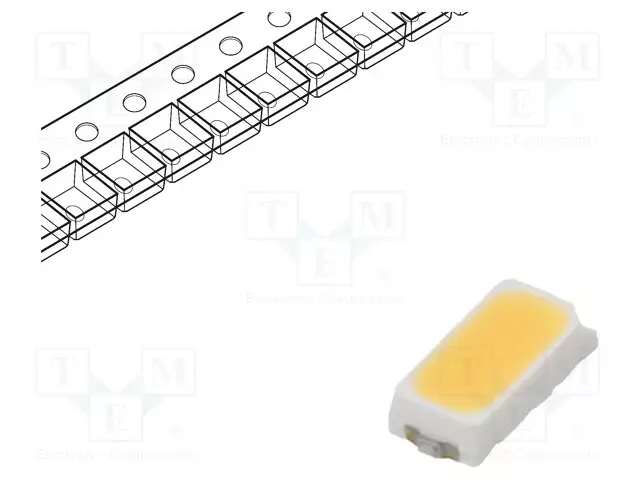 VOIMA-LED - VALKOINEN - 3500K - 19÷21LM - 120° - 60MA - 5,8÷6,6VDC - SMD - TehoLEDit - valkoiset - L130-3590001400001 - 1