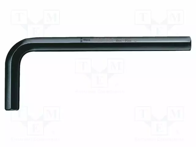 WRENCH: HEX KEY - HEX PLUS - HEX 12MM - OVERALL LEN: 125MM - STEEL - Kuusiokolo- ja TORX avaimet - WERA.05027215001 - 1