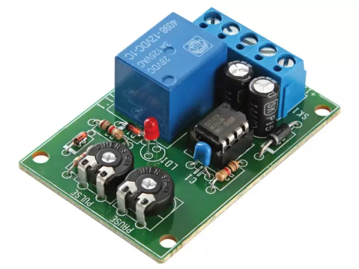 WST111 / MK111 SÄÄDETTÄVÄ AJASTIN RELELÄHDÖLLÄ - Whadda Minikit rakennussarjat - WST111 - 1