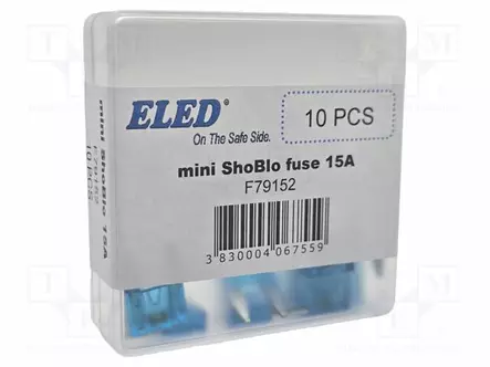 15A - 32VDC - AUTOSULAKE - 11,2MM - 11,2X4X17MM - Autosulakkeet - F79152 - 1