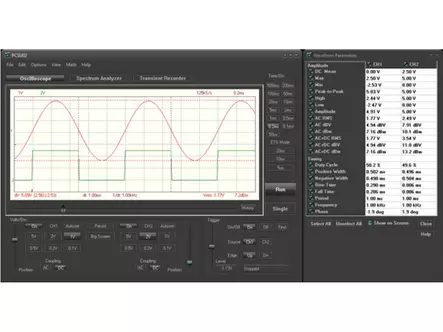 2 KANAVAINEN MINI PC OSKILLOSKOOPPI - Digitaaliset PC oskilloskoopit - PCSU02 - 2