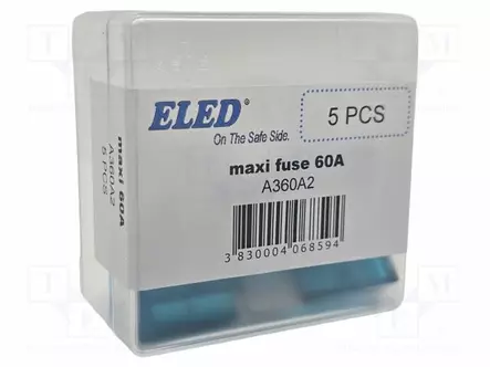 60A - 32VDC - AUTOSULAKE - 29,5MM - MAXI - Autosulakkeet - A360A2 - 2