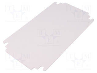 ASENNUSLEVY - POLYESTERI - W: 150MM - L: 265MM - PAKS.: 1,8MM - Koteloiden lisätarvikkeet - NSYMPP32 - 1