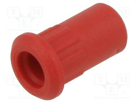 25A - PUNAINEN - 17MM - 4MM BANANA SOCKET - Banaanijatkoliittimet - I-EB4-IFA-22 - 1