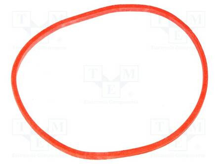 KUMINAUHAT - LEV: 1,5MM - PAKS: 1,5MM - KUMI - PUNAINEN - Ø: 50MM - 1KG - Pakkaaminen ja suojaus - PL.07-01-7522 - 2