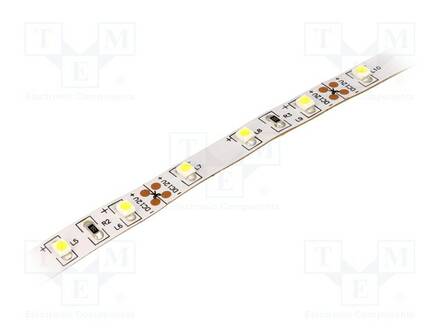 LED-NAUHA - KYLMÄVALKOINEN - 3528 - LED/M: 60 - 8MM - IP20 - 120° - 4,8W/M - LED nauhat ja modulit - LS-3528W60RN-2 - 1