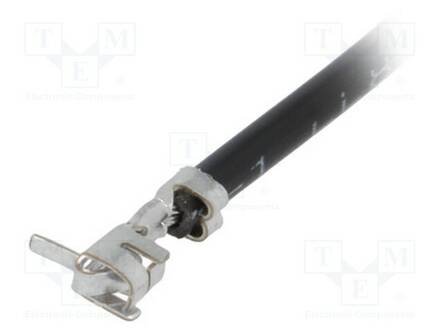 NAARASKONTAKTI - XH - FOSFORIPRONSSI - TINATTU - 22AWG - JOHDOLLA - 3A - Signaaliliittimet rasteri 2,50mm - SXH-200BK22 - 1