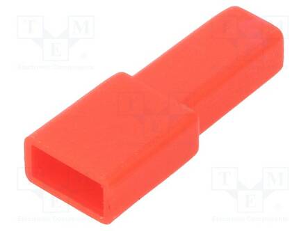 LIITTIMEN SUOJA - NAARAS - SUORA - 6,3 MM LIITTIMIÄ VARTEN - Eristämättömät liittimet - KEYS4472 - 1