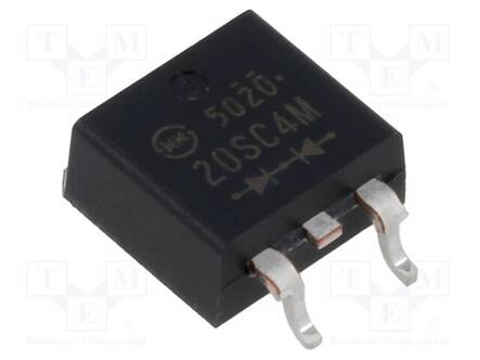 SCHOTTKY TASASUUNTAUSDIODI - SC83 - SMD - 40V - 20A - RULLA,TEIPPI - Diodit - DF20SC4M-7102 - 1