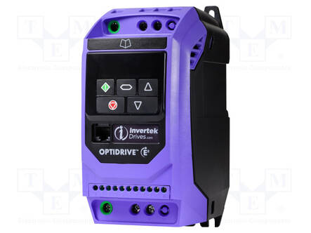 MOOTTORIN MAKSIMITEHO: 1,5KW - UVIRT: 200÷240VAC - 0÷500HZ - IN: 4 - Yksivaiheiset vaihtosuuntaajat - ODE-3-120070-1012 - 1