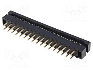 LIITIN: IDC - PIN: 34 - THT - - 2MM - 2X17 - 1MM - IDC liittimet - DS1018-02-34B2 - 1