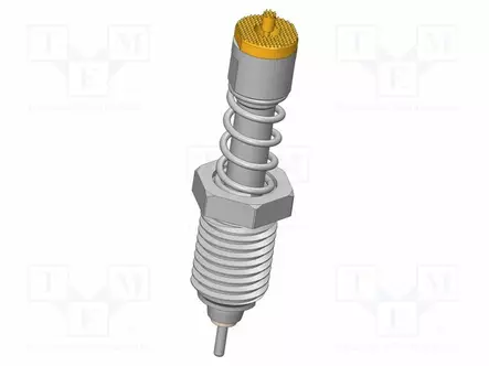 TEST PROBE: BATTERY - 50A - Ø: 10MM - CUBE - BLADE TIP SHAPE: SERRATED - Mittausjohdot - BCP-653-0002 - 1
