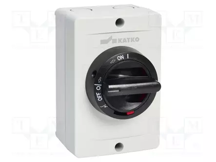 EROTINKATKAISIJA - NAVAT: 3 - RUUVATTU - 40A - IP66 - KEA - VÄRI: HARMA - Erottimet - KEA340A2 - 1