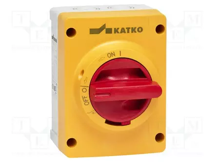 EROTINKATKAISIJA - NAVAT: 4 - RUUVATTU - 16A - IP66 - KEM - VÄRI: HARMA - Erottimet - KEM416YRM2 - 1