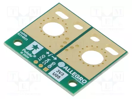 ANTURI: VIRTA - 3÷3,6VDC - IC: ACS72981LLRATR-050U3 - 35,5X30,4MM - Muut anturit - POLOLU-5272 - 2