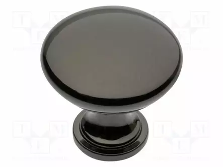 KNOB - Ø: 30MM - H: 29MM - ZAMAK - TERNI - PLATING: GALVANIZED - FURNITURE - Sormiruuvit ja nupit - GTV-GZ-TERNI-1-12 - 1