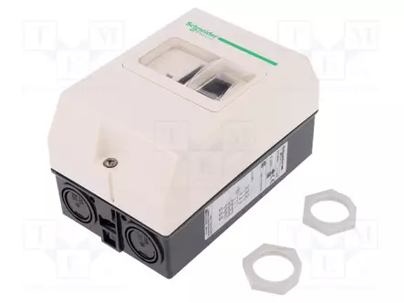 KOTELO - RAPPAUKSEN PÄÄLLE - IP55 - 84X93X147MM - Moottorinsuojakytkimet - GV2MC02 - 1