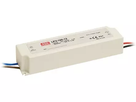 LED HAKKURITEHOLÄHDE VAKIOJÄNNITE - 100W - 12VDC - LED teholähteet - LPV-100-12 - 1