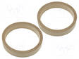 KAIUTTIMEN KOROKERENGAS - MDF - 165MM - KYLLÄSTETTY,MAALATTU - 2KPL - Kaiuttimen MDF soviterenkaat  - MDF-PD16530.2 - 1