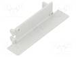 LED PROFIILIN PÄÄTYPALA - HARMAA - 2KPL - ABS - FLAT8 - Profiilit LED nauhoille - TOP-23110022 - 1