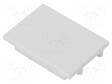 LED PROFIILIN PÄÄTYPALA - HARMAA - 2KPL - ABS - VARIO30-05 - Profiilit LED nauhoille - TOP-V4910022 - 1