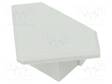 LED PROFIILIN PÄÄTYPALA - HARMAA - 45-ALU - Profiilit LED nauhoille - K-C20124C02 - 1