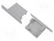 LED PROFIILIN PÄÄTYPALA - HARMAA - LARKO - Profiilit LED nauhoille - K-C24006C02 - 1