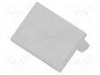 LED PROFIILIN PÄÄTYPALA - HARMAA - PDS-4-PLUS - Profiilit LED nauhoille - K-C24337C02 - 1
