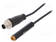 LASERMODUULI - 1MW - PUNAINEN - PISTE - 655NM - 4,5÷30VDC - T85 - Lasermodulit - T85-660-1-CF-24M12 - 1