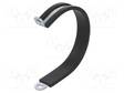 PIDIKE - ØNIPUN : 51MM - W: 12MM - TERÄS-SUOJAMATERIAALI: EPDM - DL - W1 - Metalliset nippusiteet ja kiinnityspanna - MPC-LKD15112 - 1
