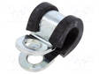 PIDIKE - ØNIPUN : 7MM - W: 12MM - TERÄS-SUOJAMATERIAALI: EPDM - DL - W1 - Metalliset nippusiteet ja kiinnityspanna - MPC-LKD10712 - 1