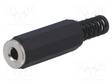 LIITIN: JACK 3,5MM - PISTOKE - NAARAS - STEREO,MURTOSUOJALLA - NAVAT: 3 - Plugit ja jakit - JC-122 - 1