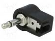 LIITIN: JACK 3,5MM - PISTOKE - UROS - MONO - NAVAT: 2 - 90° KULMA - Plugit ja jakit - WKLS2 - 1