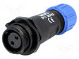 NAARASLIITIN - PIN: 2 - IP68 - SP13 - 4÷6,5MM - 13A - WEIPU liittimet - SP1311S2 - 1