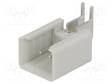 LIITIN: IDC - PISTORASIA - UROS - PIN: 2 - 90° KULMA - THT - 2,54MM - IDC liittimet - P2302 - 1