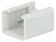 LIITIN: IDC - PISTORASIA - UROS - PIN: 2 - P1300 - SUORA - THT - 2,54MM - 1X2 - IDC liittimet - P1302 - 1
