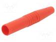 LISÄTARVIKKEET: PISTORASIAN SUOJA - PUNAINEN - KOK.PIT: 50MM - Banaaniliittimet 4mm - KT425-SL-22 - 1