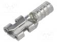 PURISTUSLIITIN - LITTEÄ - 4,8MM - 0,5MM - NAARAS - PURISTETTAVA - SUORA - Eristämättömät liittimet - KEYS8272 - 1