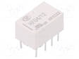 RELE - DPDT - UKELAN: 12VDC - 2A - 0,5A/125VAC - PCB - Pienoisreleet - HFD412 - 1