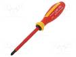 SCREWDRIVER: INSULATED - PHILLIPS - PH2 - BLADE LENGTH: 100MM - 1KVAC - Ruuvimeisselit ja sarjat - ST-46653002 - 1