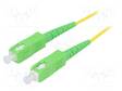 VALOKUITU PATCH-KAAPELI - OS2 - SC/APC,MOLEMMIN PUOLIN - 2M - LSZH - Patchcordit ja valokuitu-pigtailit - FPSSC02 - 1