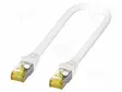 PATCH KAAPELI - S/FTP - CAT 6A - RJ45-PISTOKE,MOLEMMIN PUOLIN - LANKA - RJ45 Ethernet kaapelit - 1698032 - 1