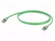 PATCH KAAPELI - S/FTP - CAT 6A - RJ45,MOLEMMIN PUOLIN - CU - 0,2M - RJ45 Ethernet kaapelit - 8941350002 - 1